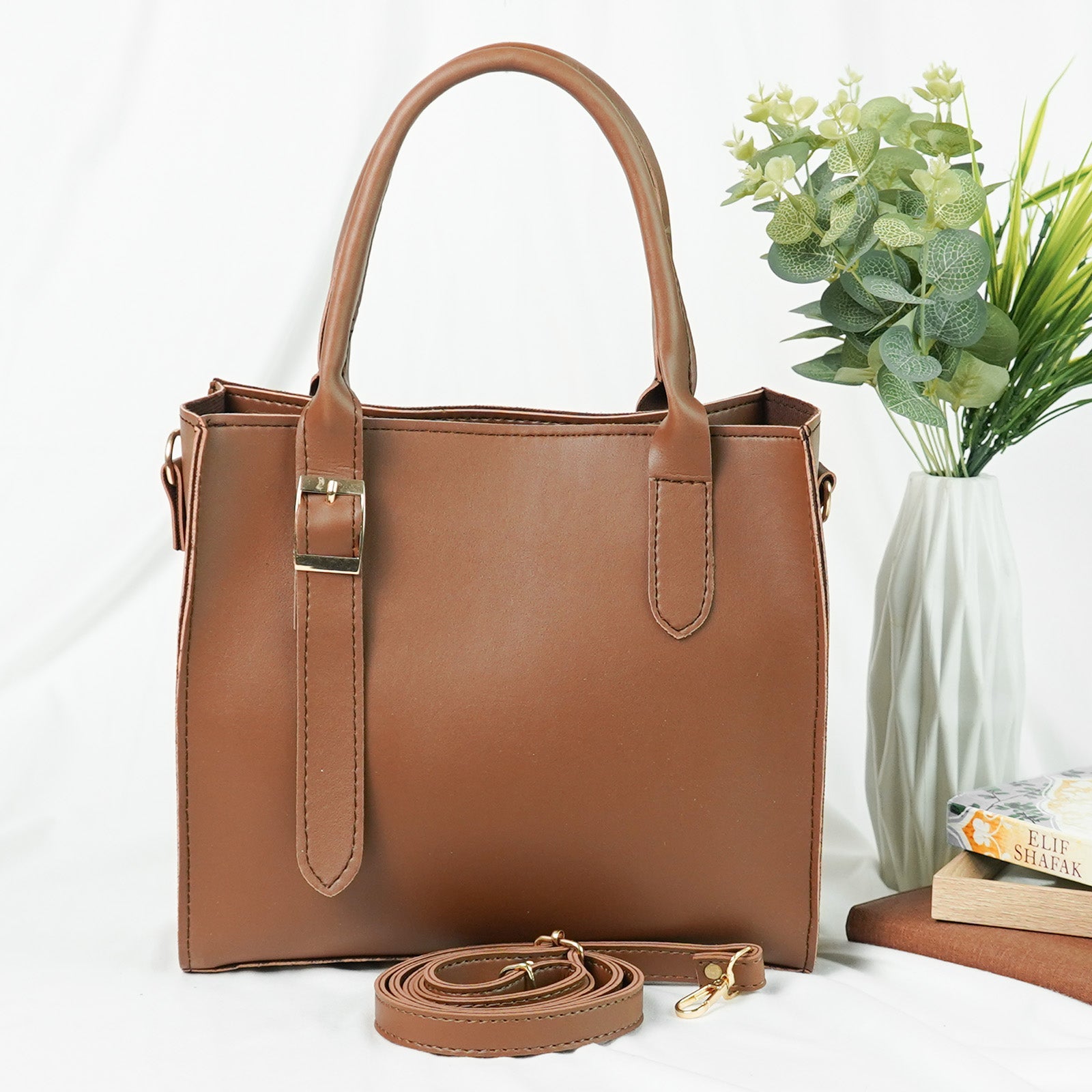 Posh set of 3 Bag brown