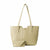 Andrew Tote Bag With Pouch (Beige)