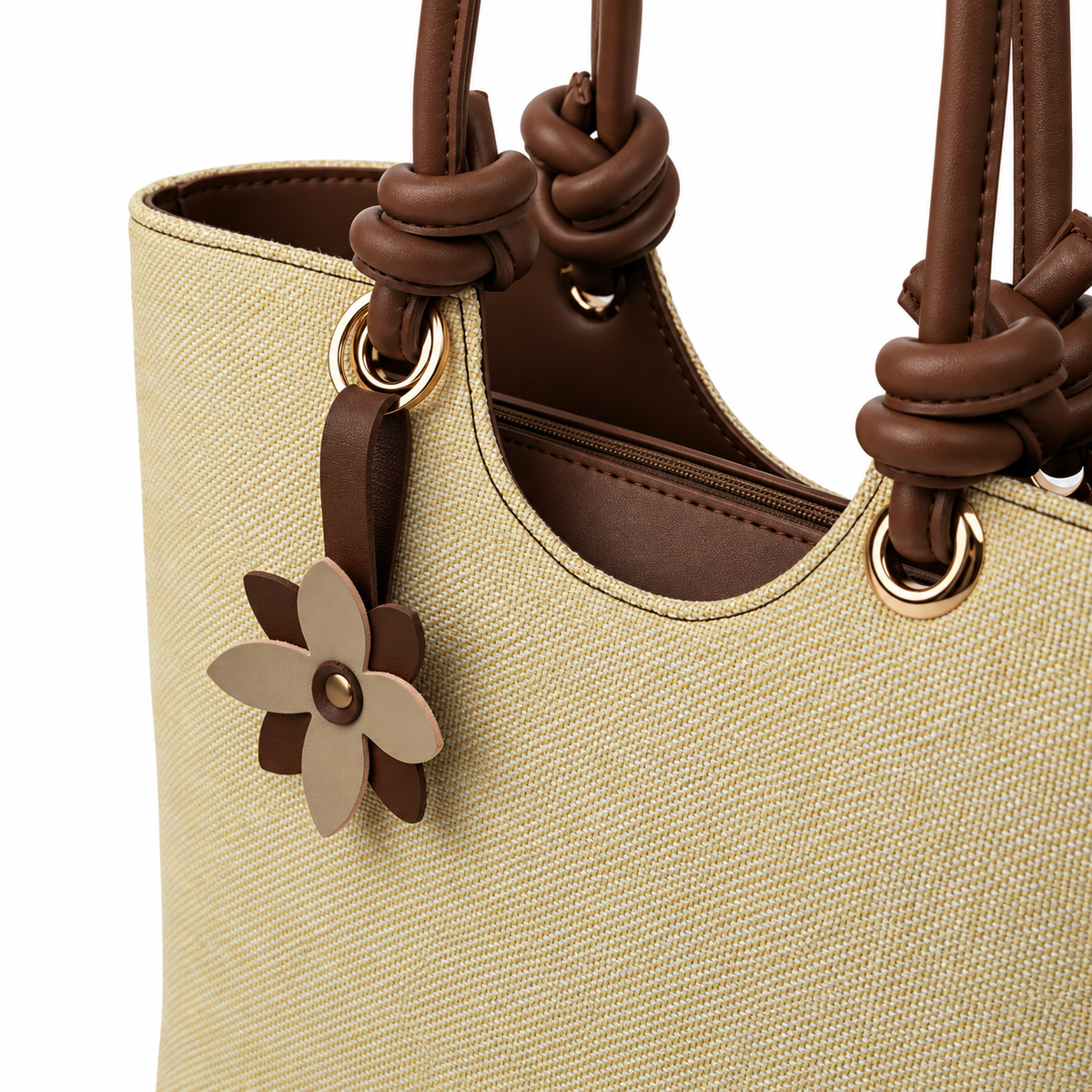 Knot Flower Tote – Boski & Brown