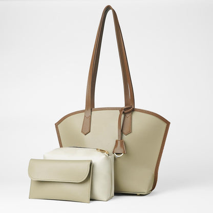 Flo bag  Set of 3 Beige & brown