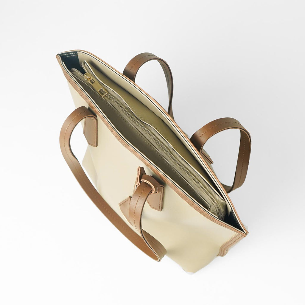 Flo bag set of 3 Beige & brown