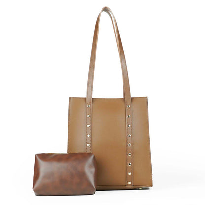 Tower set of 2 bag brown