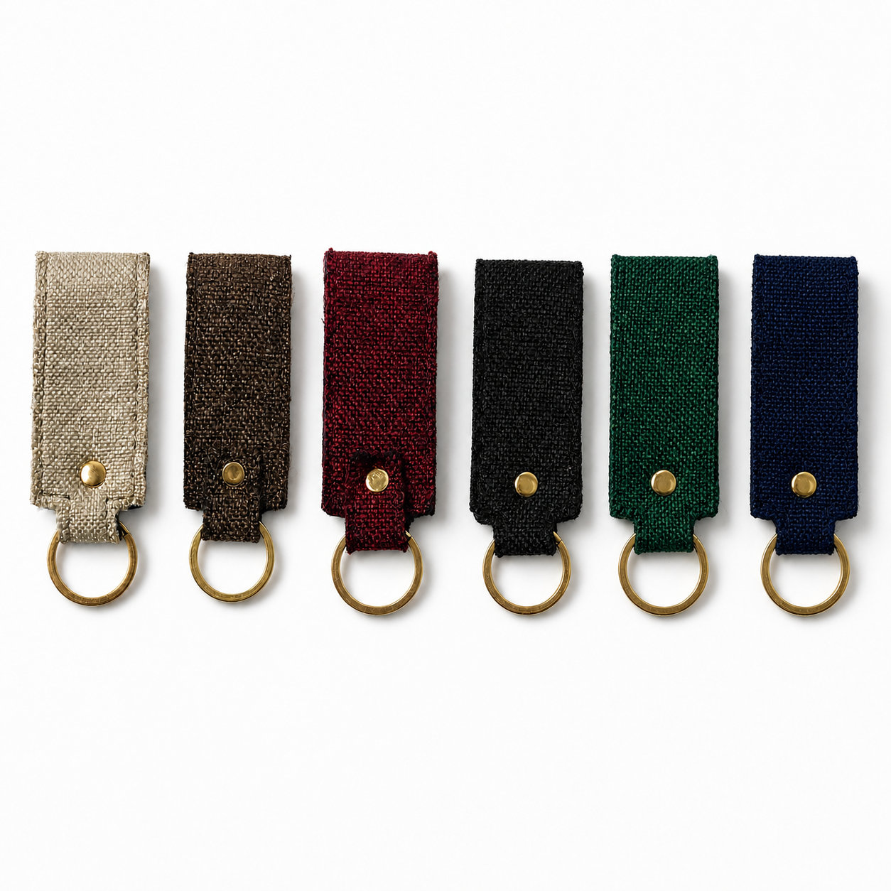 Canvas Tipi Shape Keychain