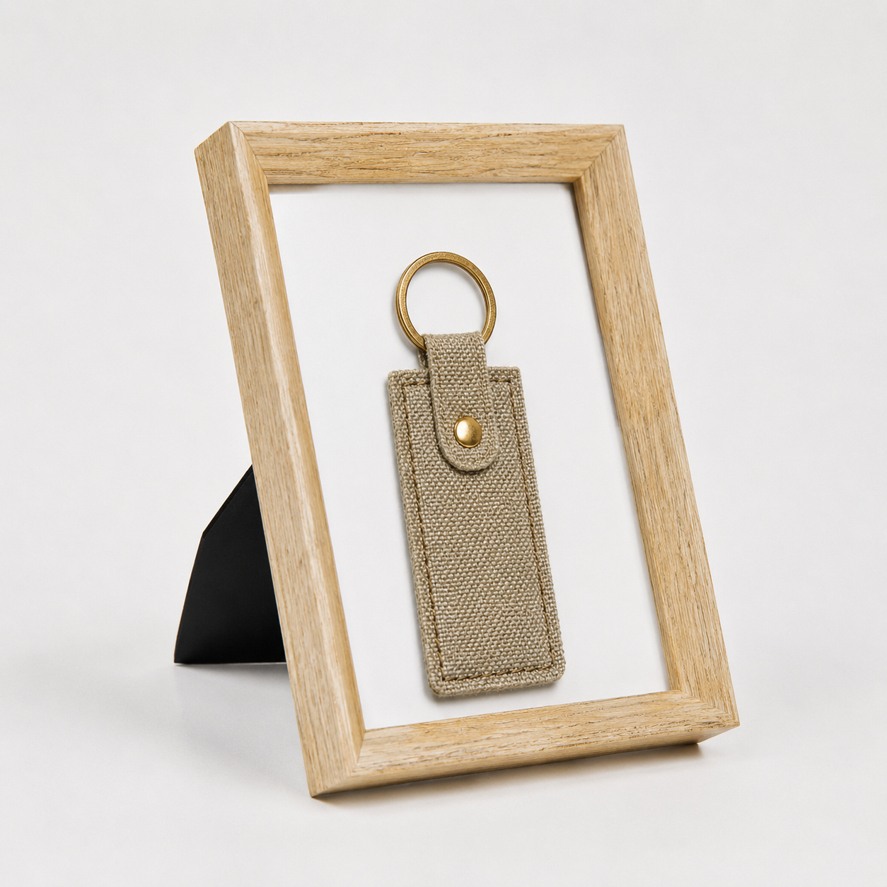 Canvas Tipi Shape Keychain