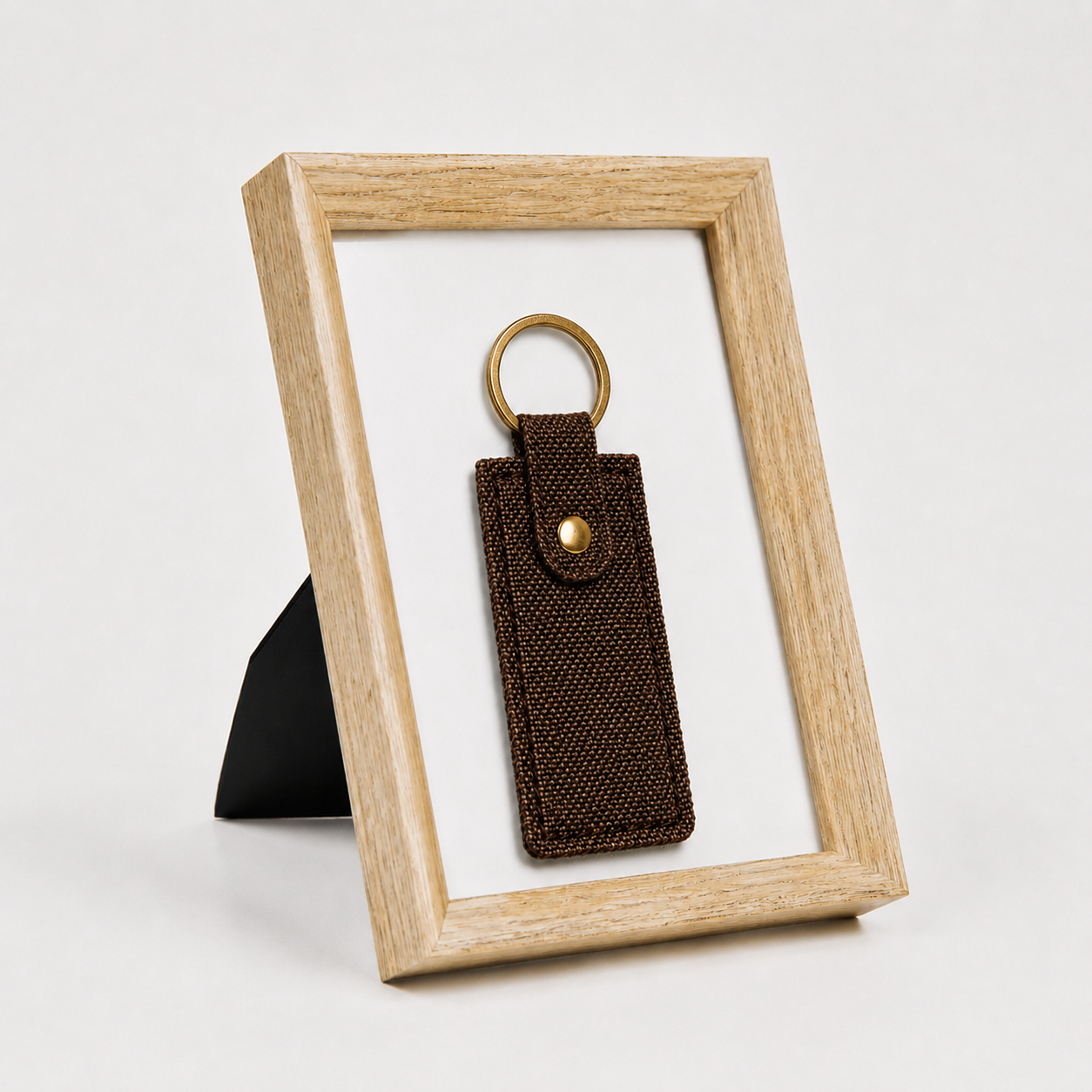 Canvas Tipi Shape Keychain