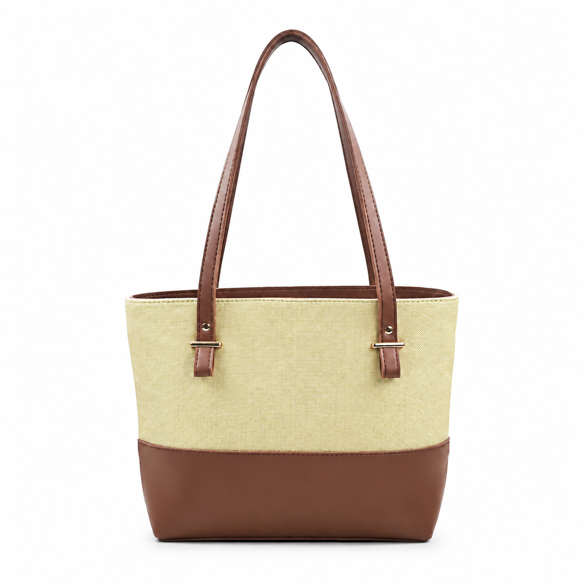 Canvas Classic Combo Tote set of 2 Boski & Brown