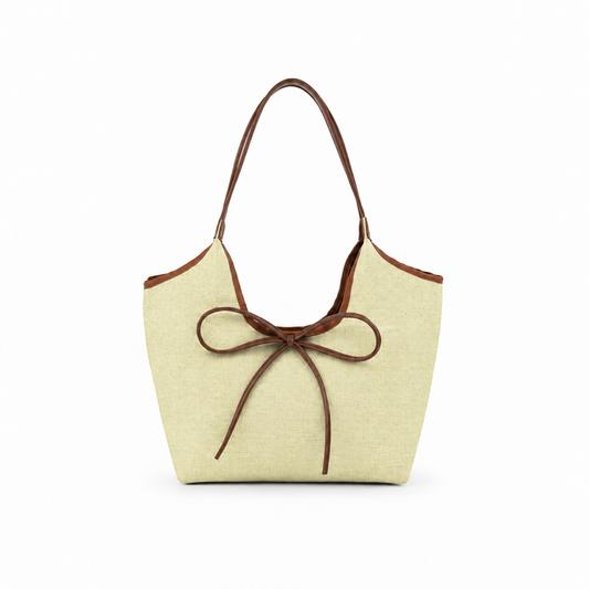 The Bow Canvas Boski & Brown Bag