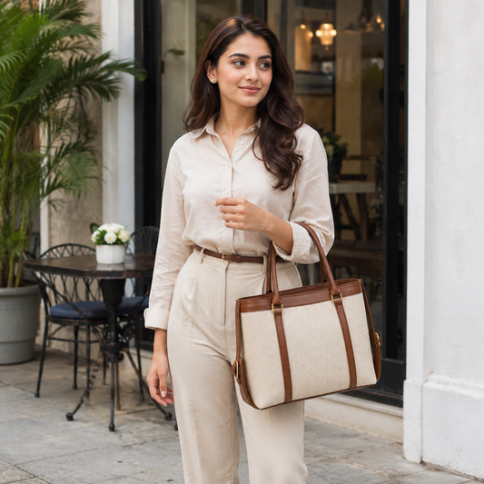 Grace Canvas Tote Bag