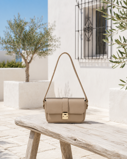 Elovra Shoulder Bag Beige