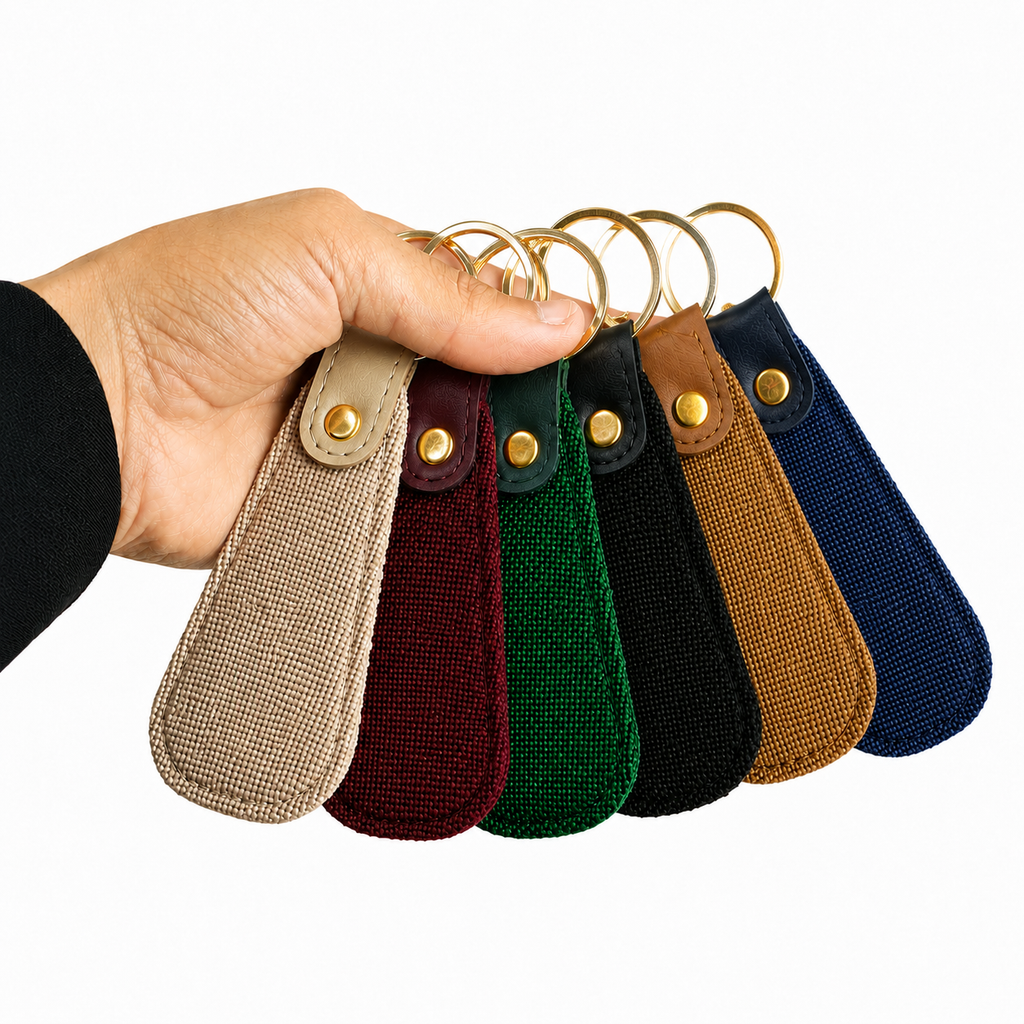 Canvas Trace Shape Keychain
