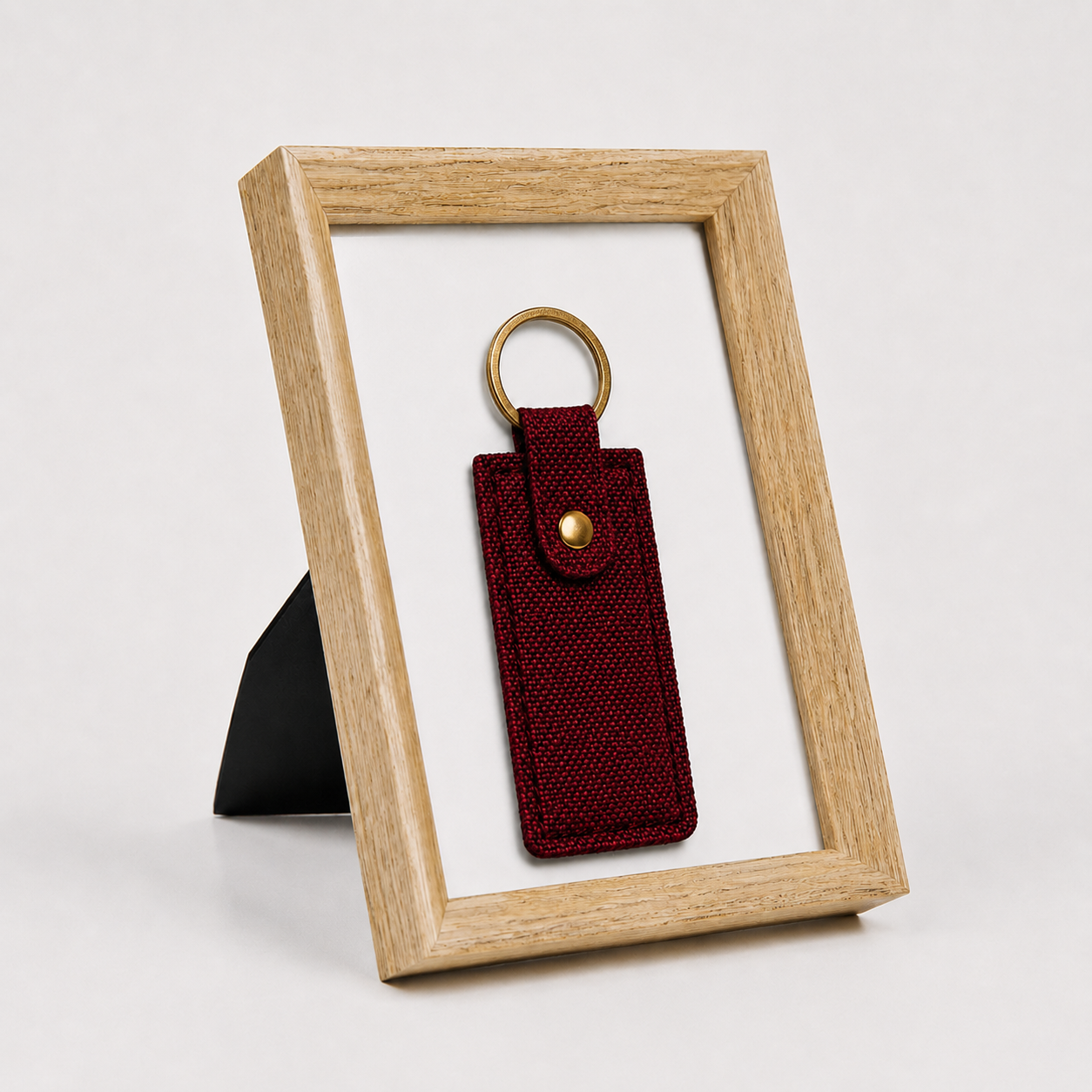 Canvas Tipi Shape Keychain