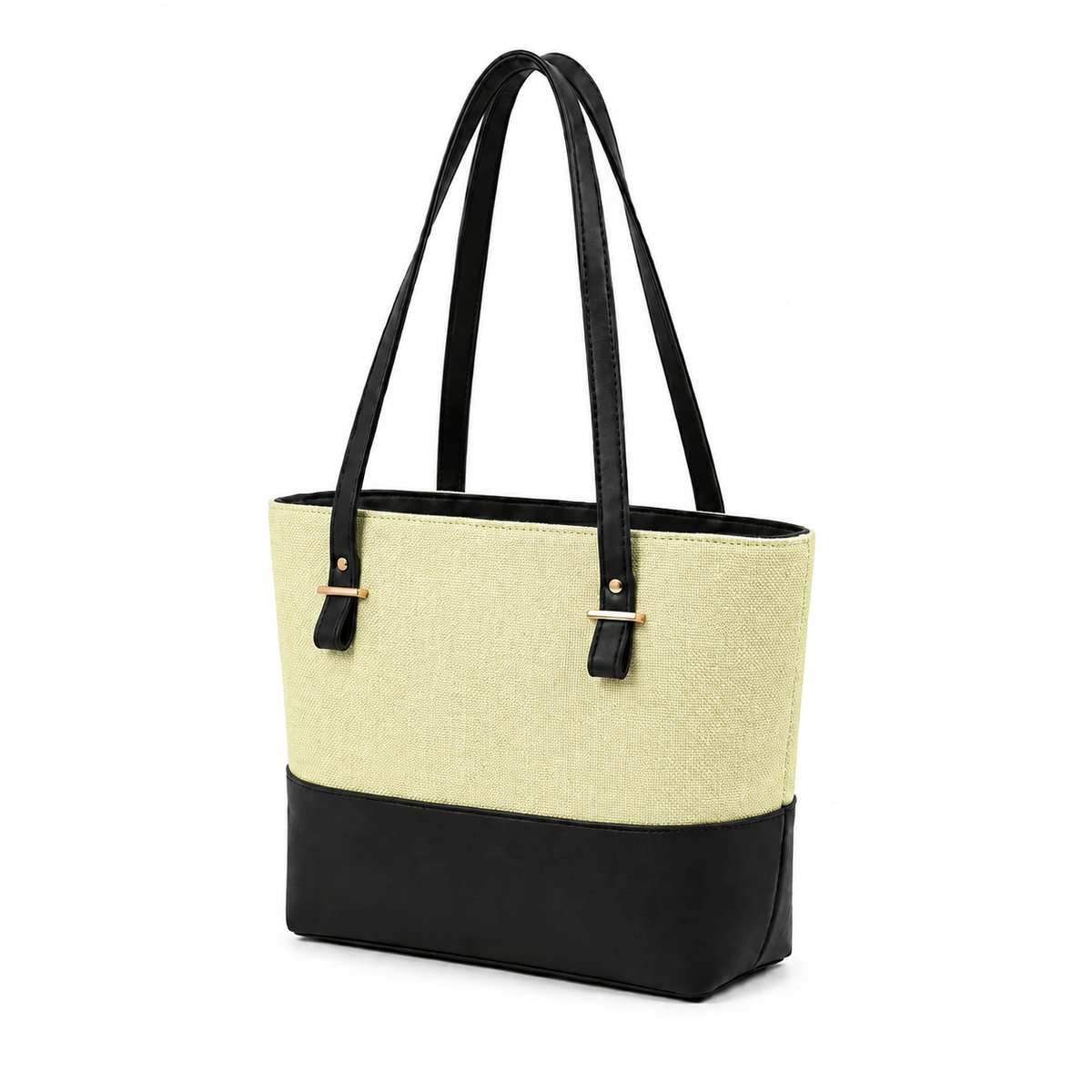 Canvas Classic Combo Tote set of 2 Boski & Black