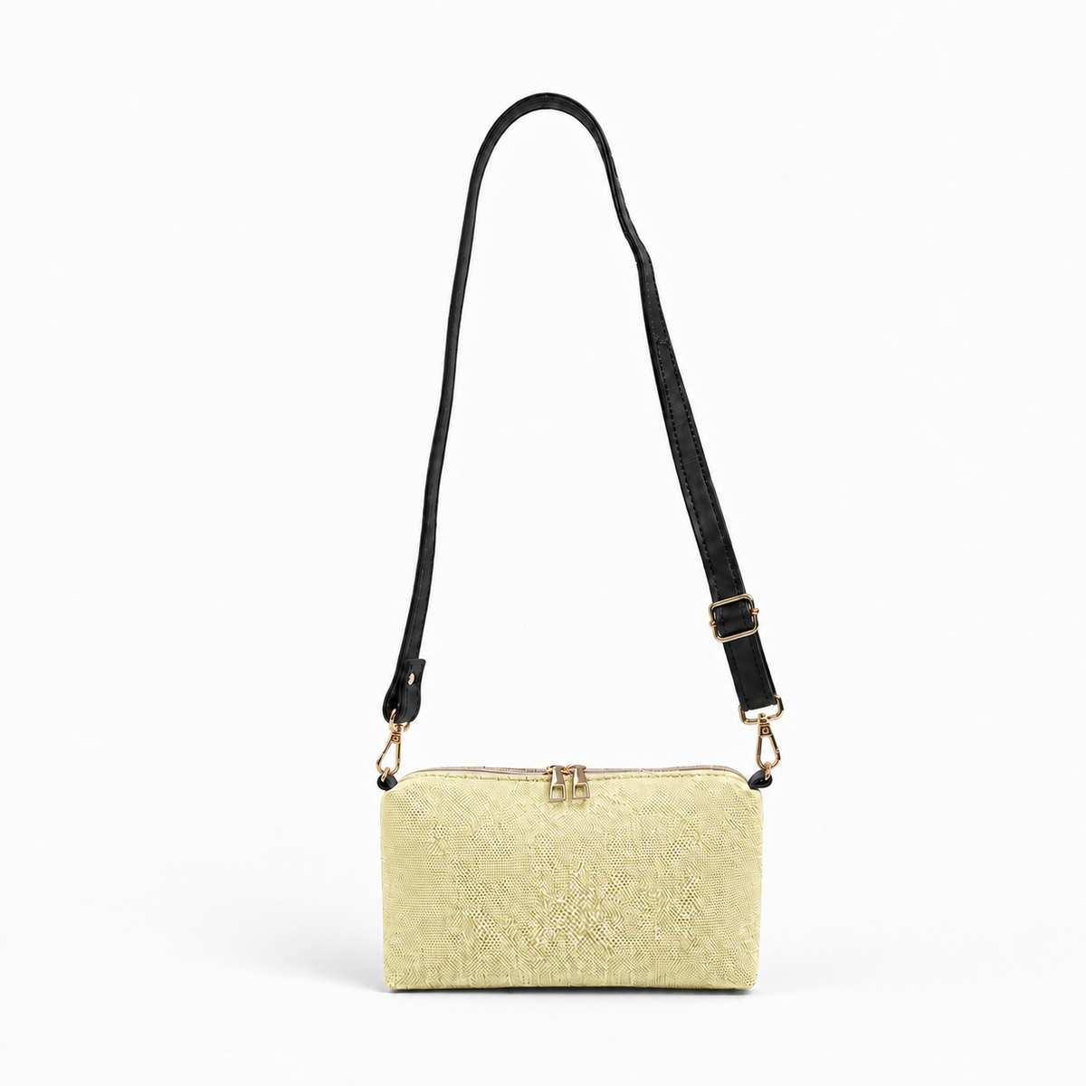 Canvas Classic Pouch Boski With Black Strap