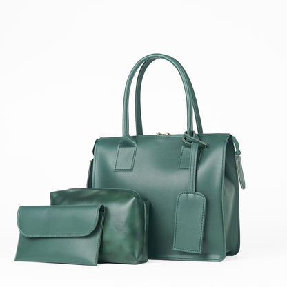 Clever set of 3 Bag Green