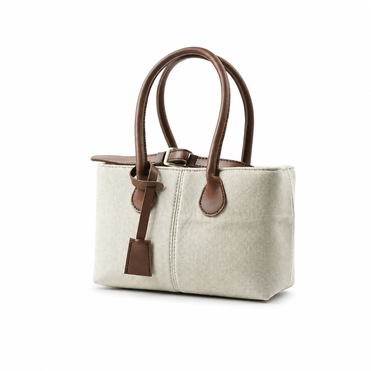 The Belted Canvas Tote
