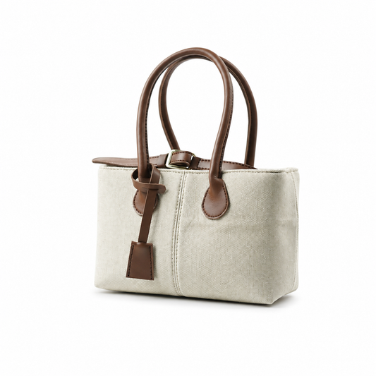 The Belted Canvas Tote