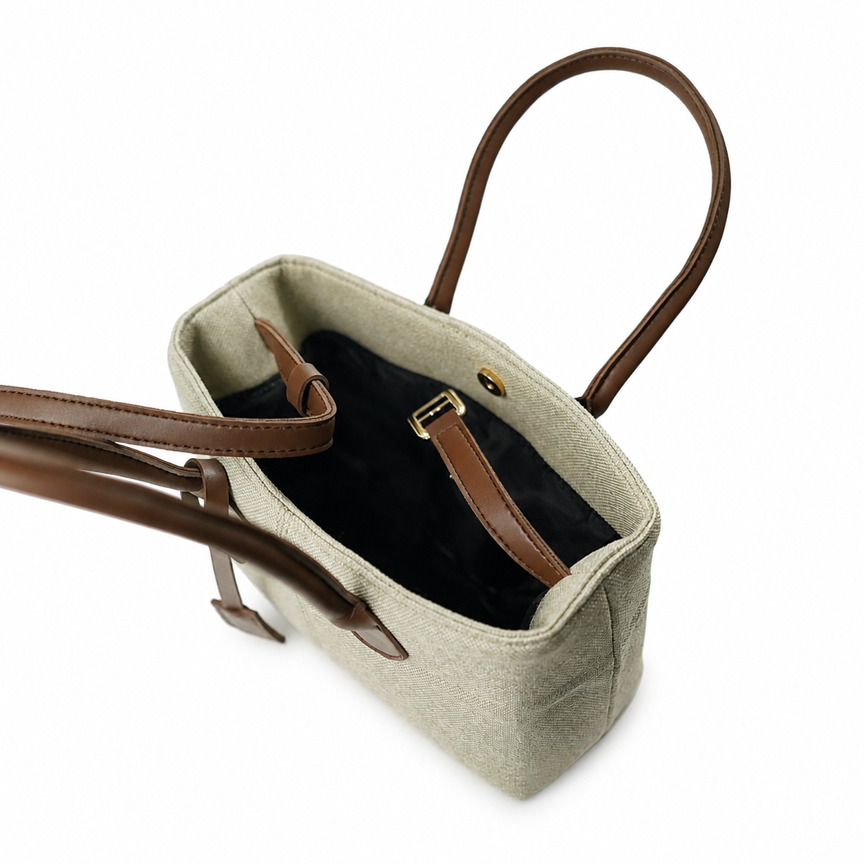 The Belted Canvas Tote
