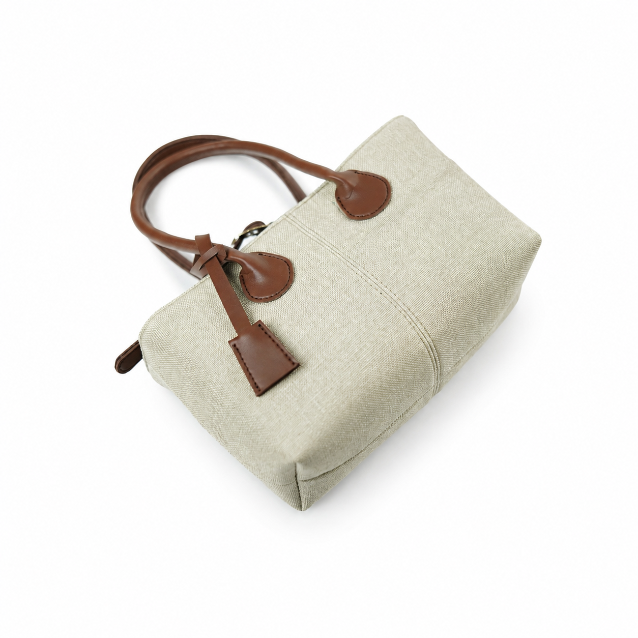 The Belted Canvas Tote