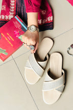 Summer Luxe Combo – Handbag + Canvas Slipper