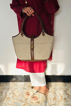 Summer Luxe Combo – Handbag + Canvas Slipper