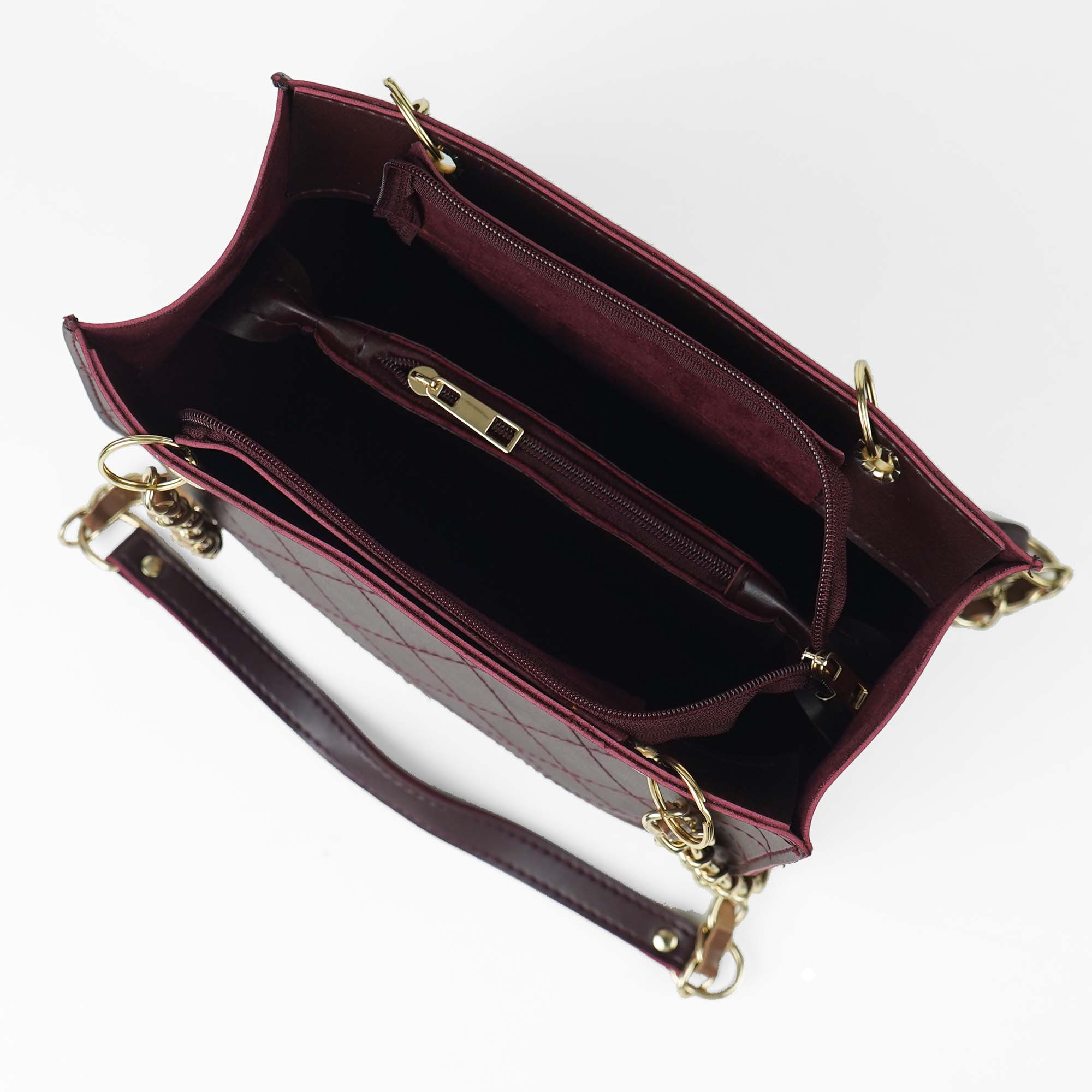 Hip Hop Bag Maroon