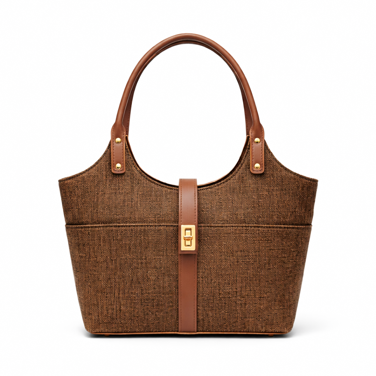 Mira Canvas Bag Brown