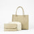 catchy bag set of 3 beige