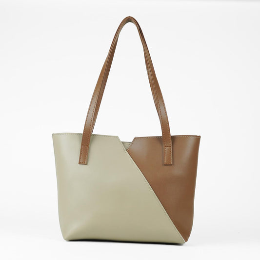 Criss Cross Bag Beige & brown