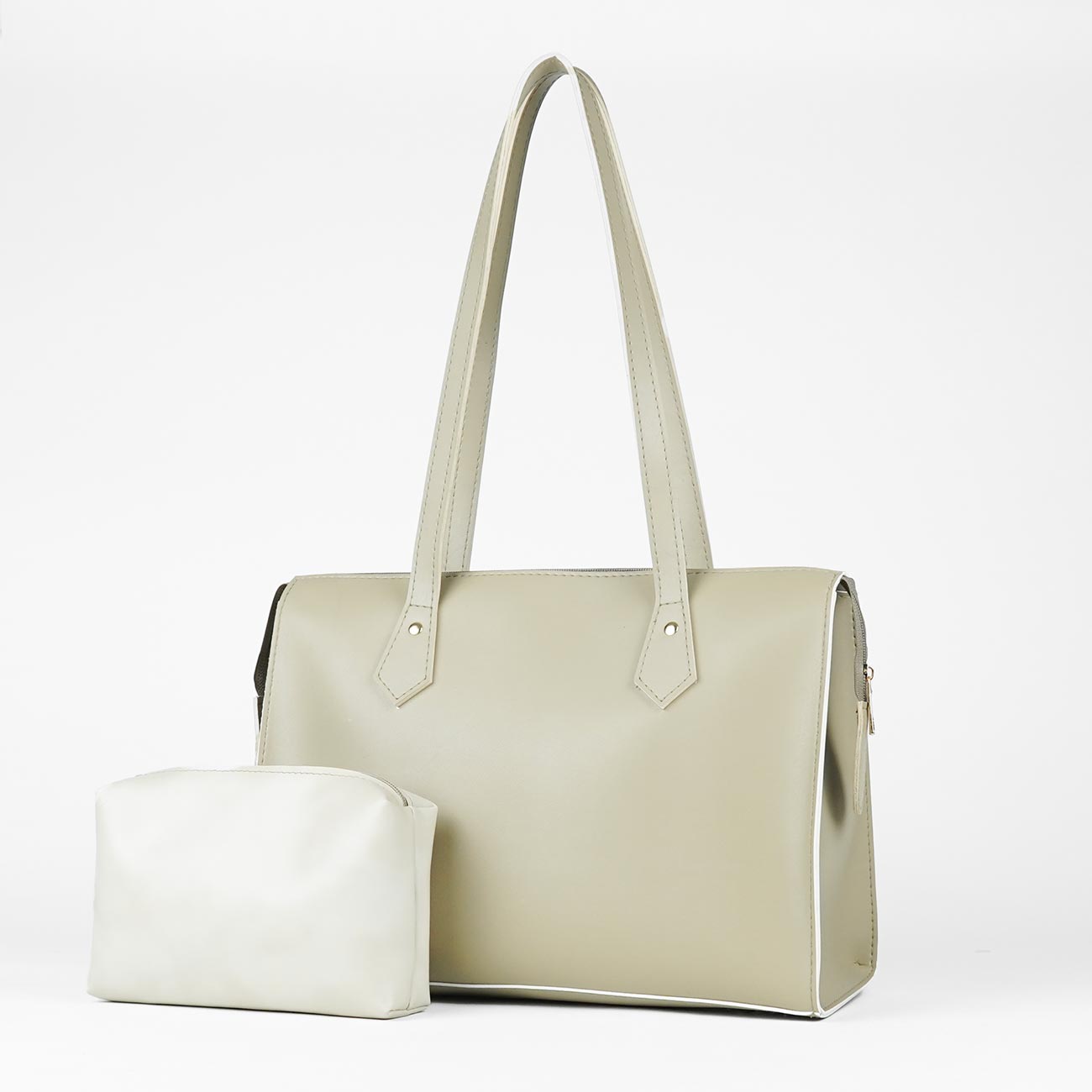 Mack bag set of 2 Beige