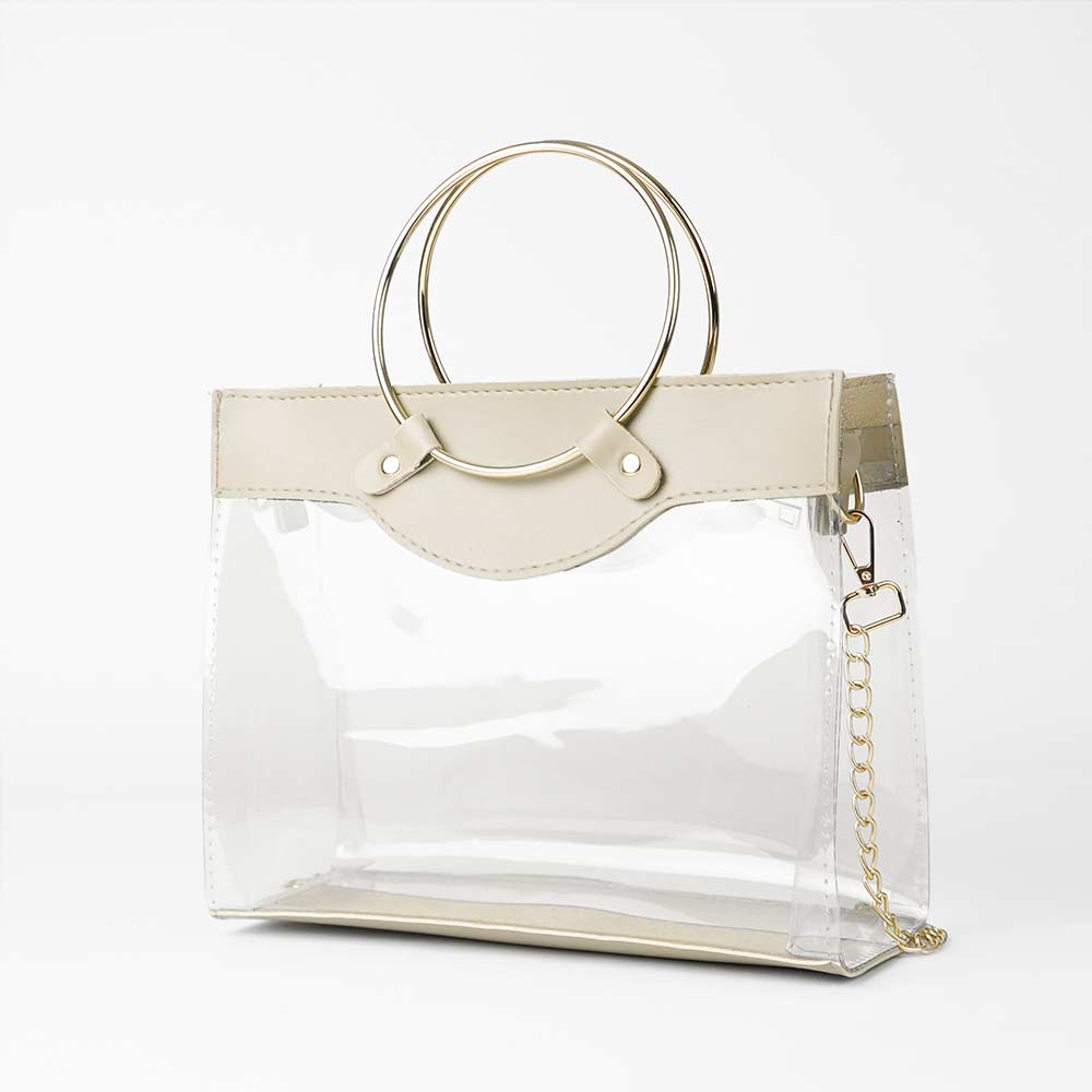 Acrylic Bag Beige