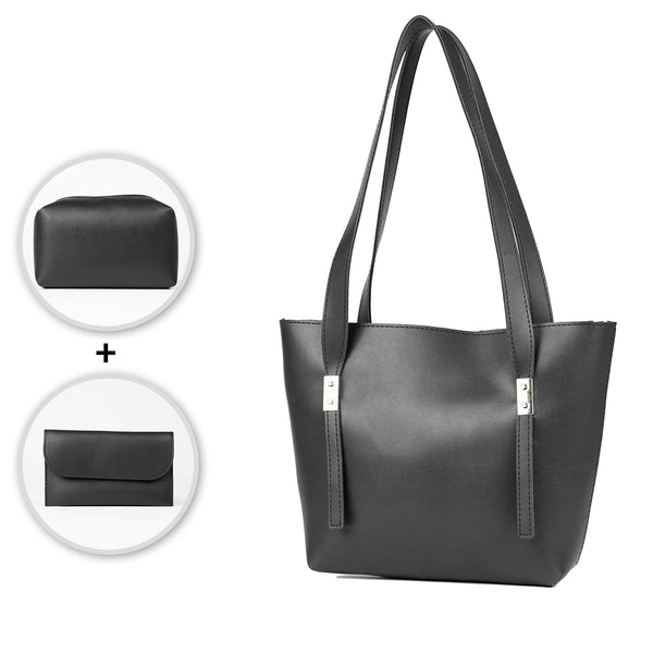 Falcon tote set of 3 Bag black