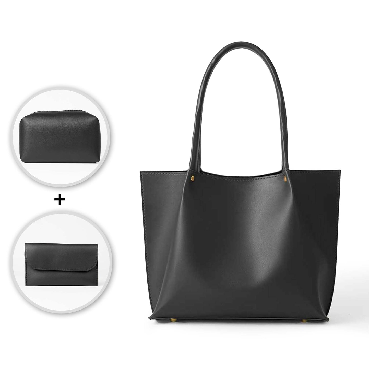 Tote Bag Black set of 3