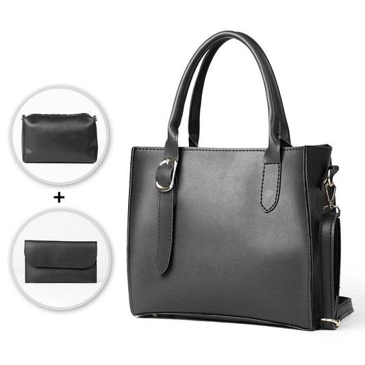 Posh set of 3 Bag black