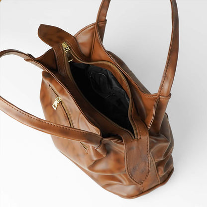 Scrunchie Bag Brown