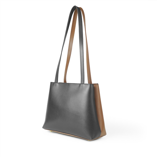 Clay bag brown/black