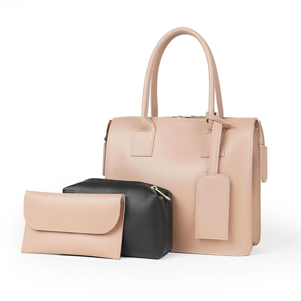 Clever set of 3 Bag peach