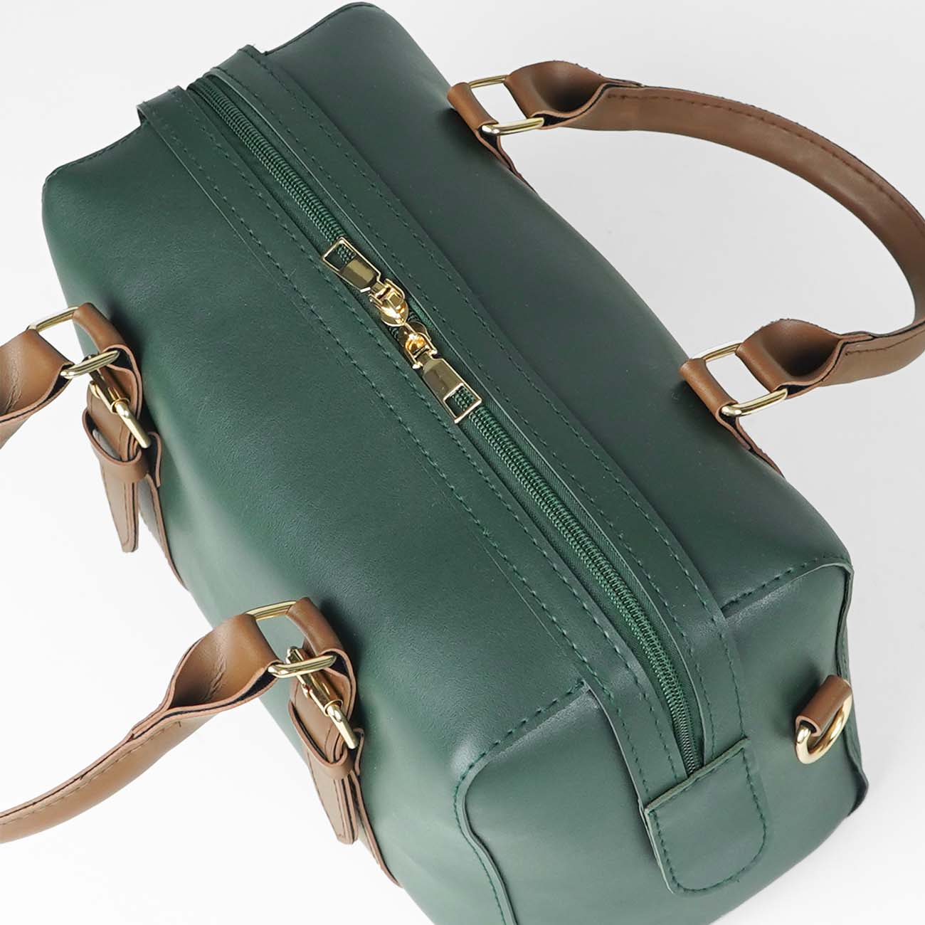 Fly bag green & brown