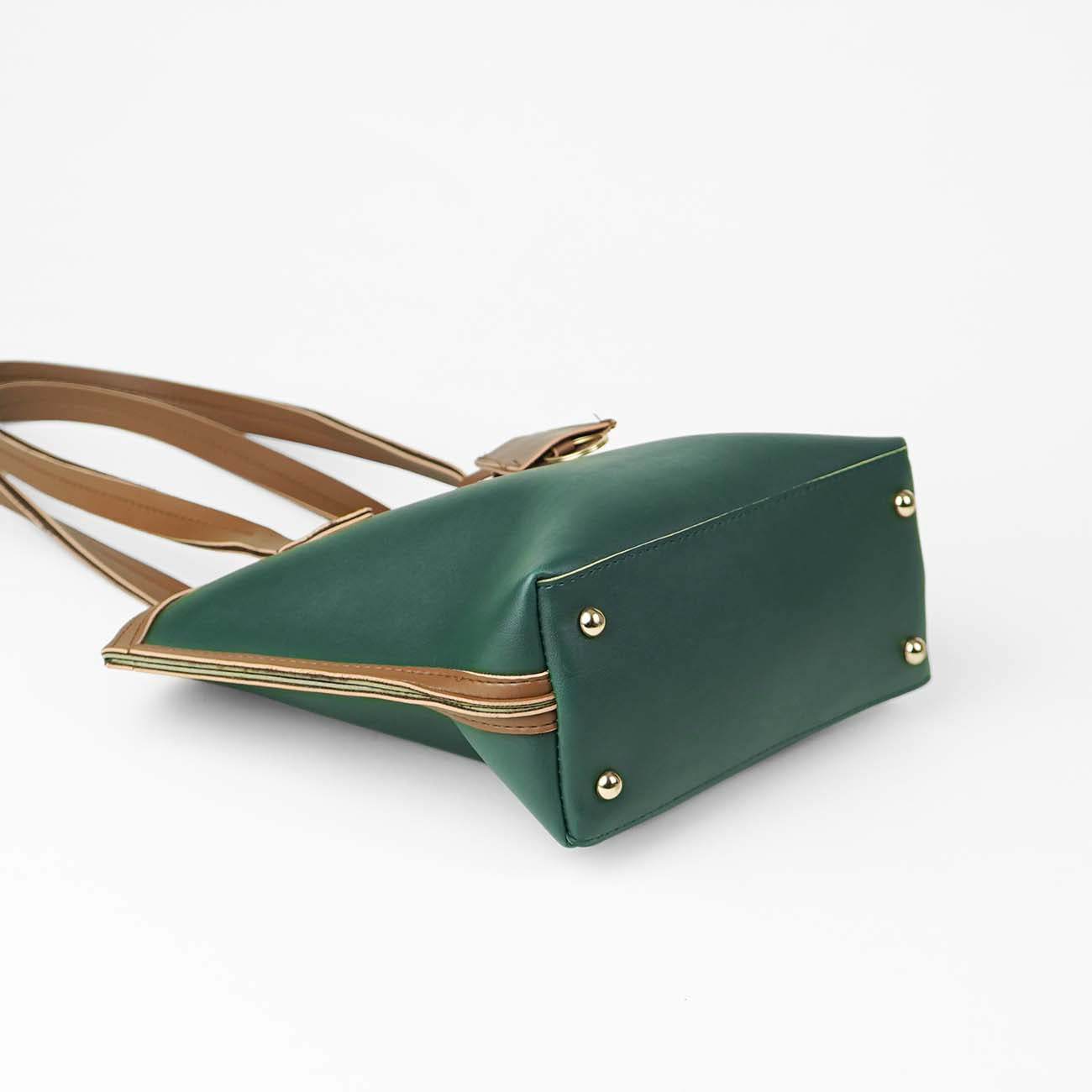 Flo bag green & brown