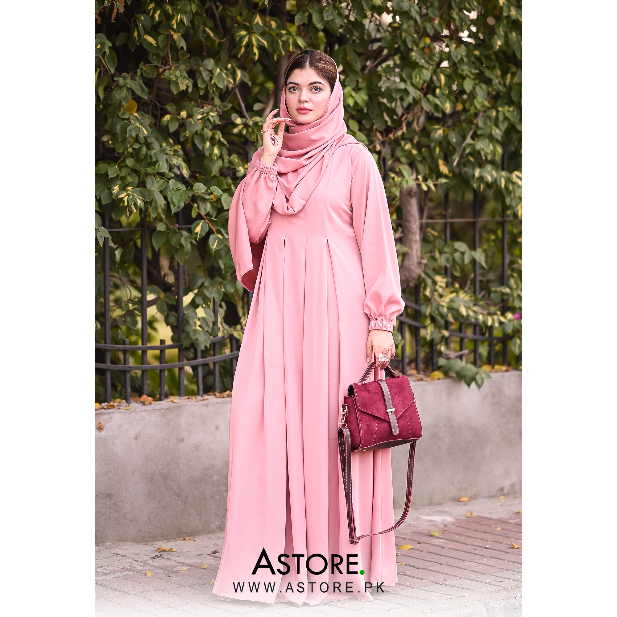 Diva Abaya (pink)