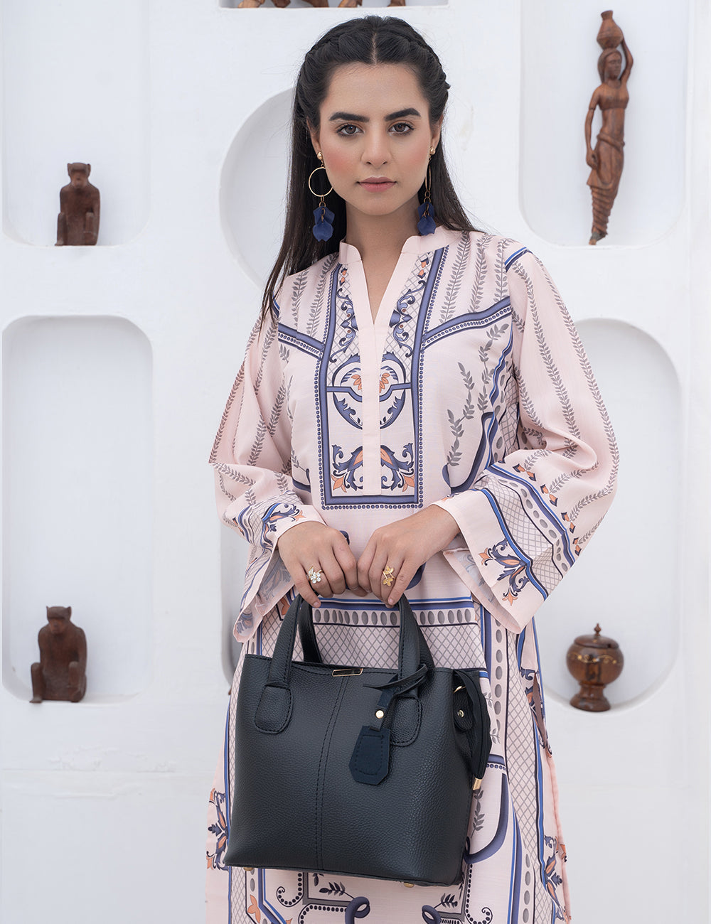 Jacob Bag Zinc Textured