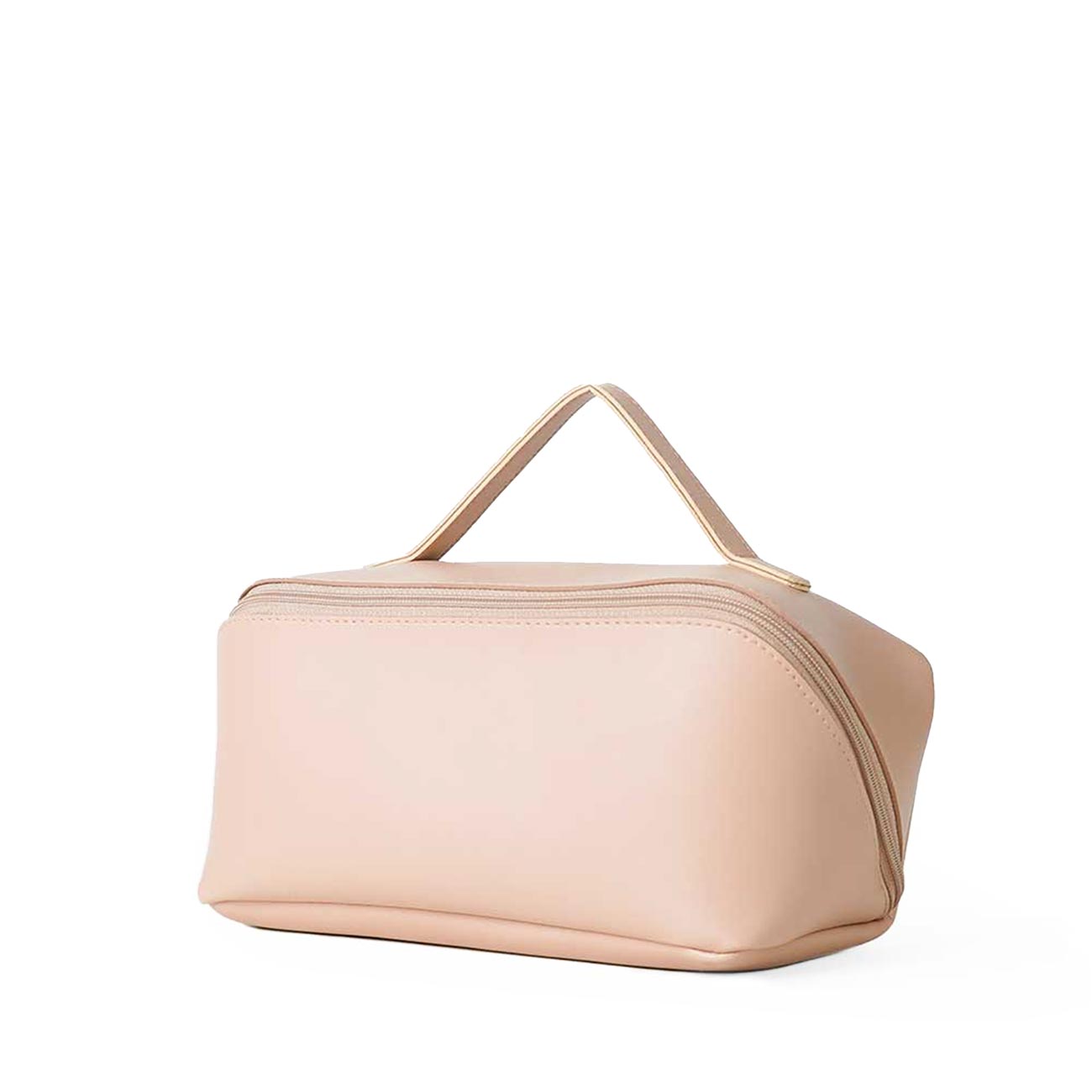 Large Capacity Travel Cosmetic Bag Peach