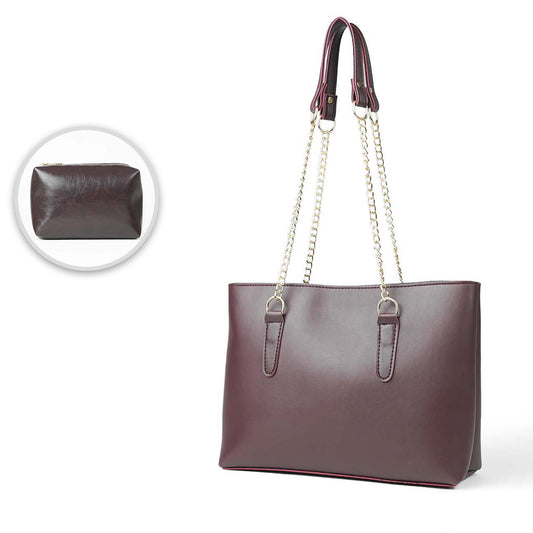 Viva bag set of 2 maroon