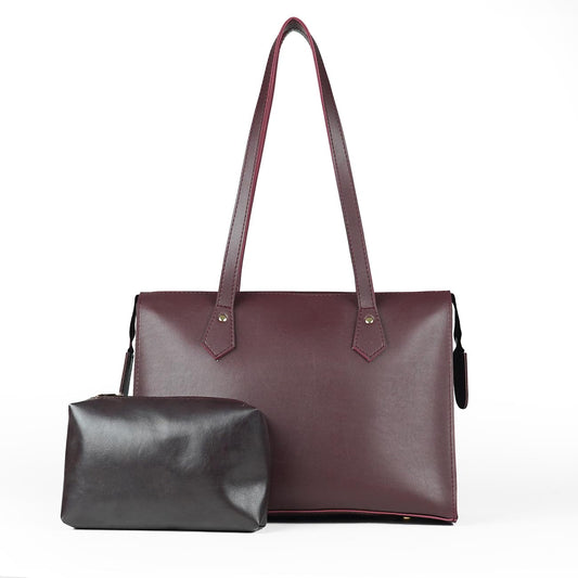 Mack bag set of 2 Maroon