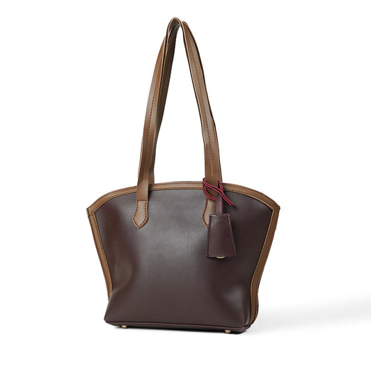 Flo bag maroon & brown