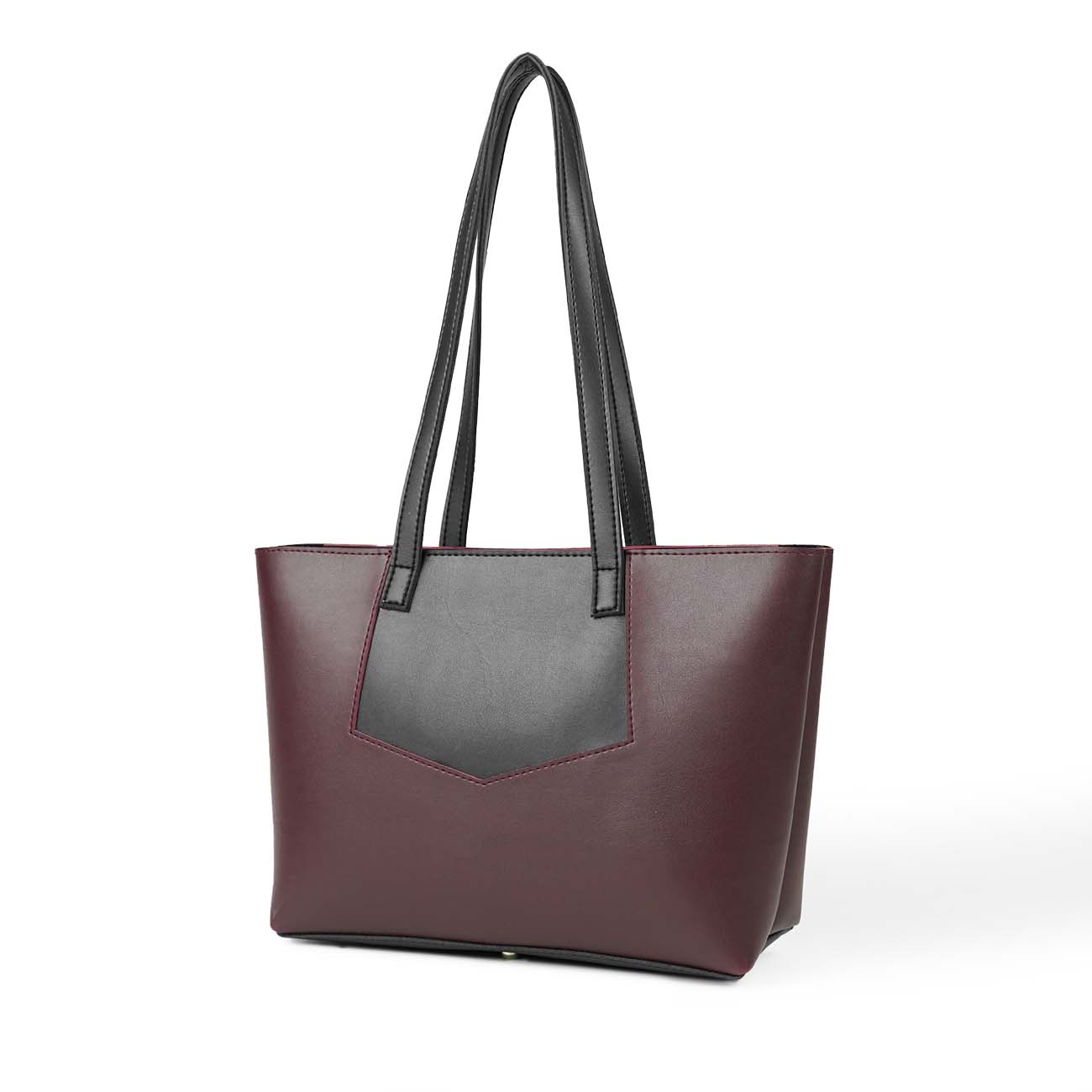 Java set of 3 Bag maroon