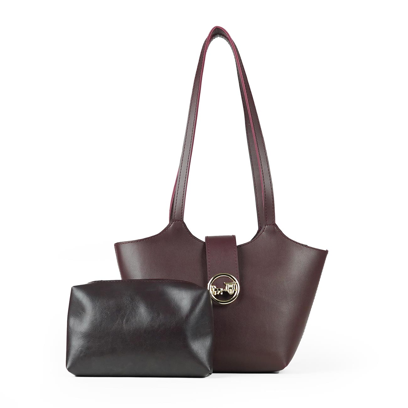 Cart set of 2 Bag Maroon