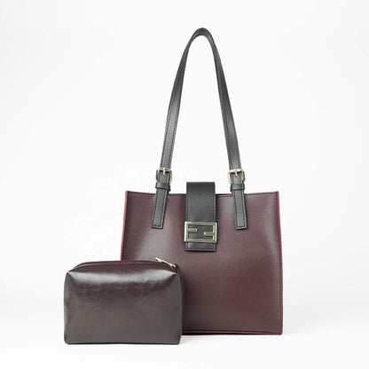 Beat set of 2 bag maroon