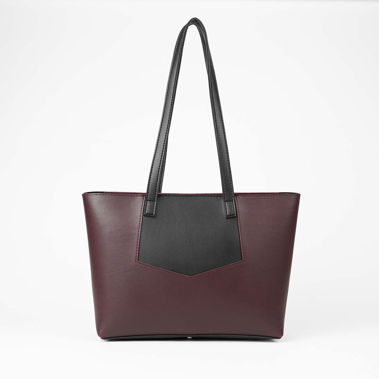 Java set of 3 Bag maroon