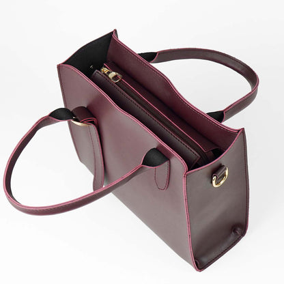 Posh set of 3 Bag maroon