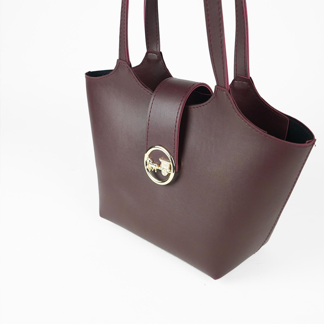 Cart set of 2 Bag Maroon